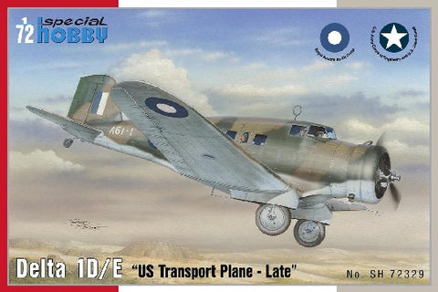 Special Hobby Aircraft 1/72 Delta 1D/E Late US Transport Aircraft Kit