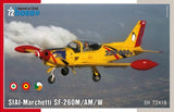 Special Hobby Aircraft 1/72 SIAI-Marchetti SF260M/AM/W Trainer Aircraft Kit