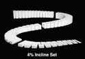 Woodland Scenics Sub Terrain 4" Foam Incline Set (0 to 4 rise, 8' long)