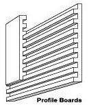 Woodland Scenics Sub Terrain 8" Foam Profile Boards (2pcs, 8" x 2')