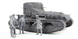 Meng Military Models 1/35 Mk.A Whippet Medium Tank w/Infantry Kit