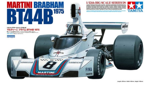 Tamiya Model Cars 1/12 1975 Martini Brabham BT44B GP Race Car Kit