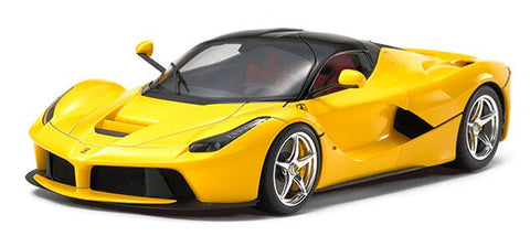 Tamiya Model Cars 1/24 LaFerrari Yellow Version Sports Car Kit