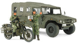 Tamiya Military 1/35 JGSDF Recon Motorcycle & High Mobility Vehicle (2) Kits