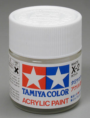 Tamiya Acrylic X2 Gloss White 23 ml Bottle