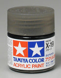 Tamiya Acrylic X19 Gloss Smoke 23 ml Bottle