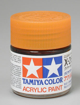 Tamiya Acrylic X26 Gloss Clear Orange 23 ml Bottle