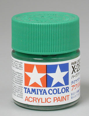 Tamiya Acrylic X28 Gloss Park Green 23 ml Bottle