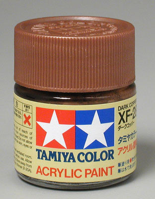 Tamiya Acrylic XF28 Dark Copper 23 ml Bottle
