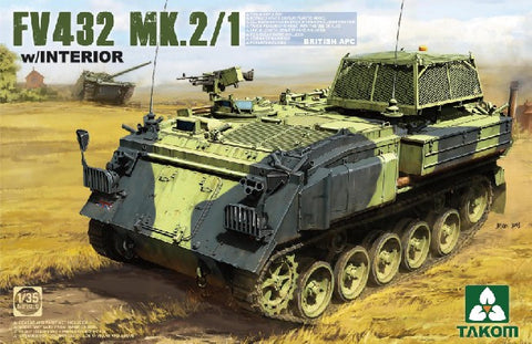 Takom 1/35 British FV432 Mk 2/1 Armored Personnel Carrier w/Interior Kit