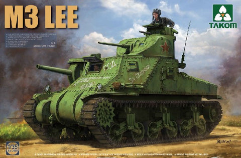 Takom Military 1/35 US M3 Lee Medium Tank Kit (New Tool)