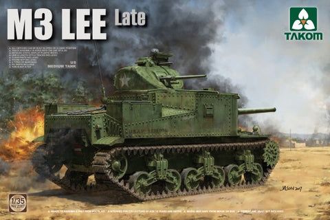 Takom Military 1/35 US M3 Lee Late Medium Tank Kit