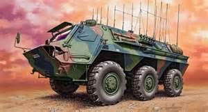 Revell Germany Military 1/72 TPz1 Fuchs Eloka Hummel/ABC Armored Transport Vehicle Kit