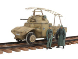 Tamiya Military 1/35 German Armored Railway Vehicle P203 Kit