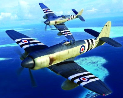 Trumpeter Aircraft 1/48 Hawker Sea Fury FB11 Fighter Kit