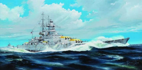 Trumpeter Ship 1/200 German Gneisenau Battleship (New Tool) Kit