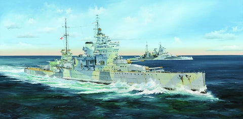 Trumpeter Ship Models 1/350 HMS Queen Elizabeth British Battleship 1941 Kit