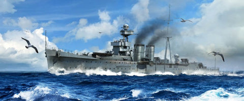 Trumpeter Ship 1/350 HMS Calcutta British Light Cruiser (New Tool) Kit