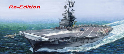 Trumpeter Ship Models 1/350 USS Intrepid CV11 Aircraft Carrier (Formerly Merit) (Re-Issue) Kit