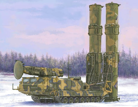 Trumpeter Military 1/35 Russian S300V 9A82 Surface-to-Air (SAM) Missile Launcher (New Variant) Kit