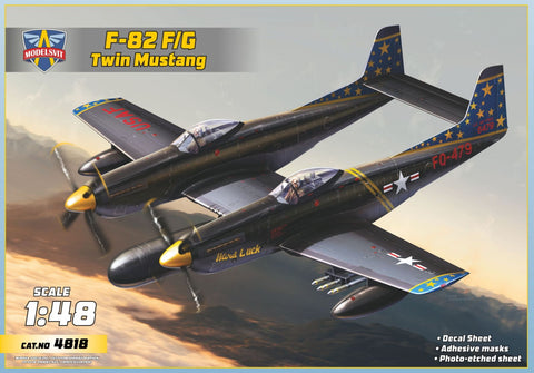 Modelsvit 1/48 F-82F/G "Twin Mustang" Kit