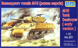 Unimodel Military 1/72 M10 Early Tank Destroyer  Kit