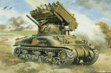 Unimodel Military 1/72 M4A1 Sherman Tank w/M17 4.5" Rocket Launcher Kit
