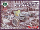 Unimodel Military 1/72 IG37 75mm German Infantry Gun Kit