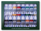 Vallejo Acrylic 17ml Bottle Napoleonic French & British 1789-1815 Model Color Paint Set (16 Colors)