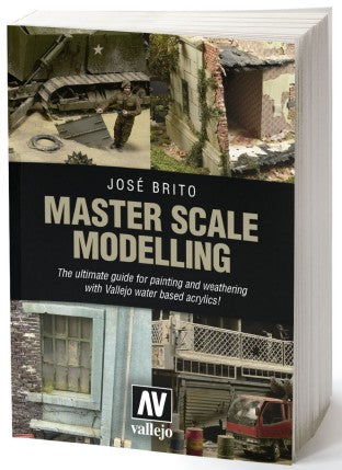 Vallejo Books - Master Scale Modelling The Ultimate Guide to Painting & Weathering w/Vallejo Water Based Acrylics Book