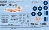 Warbird Decals 1/32 Spitfire Mk IXc (LRE) Tolly Hello, MK VIII Pauline & Walkway Lines/Stenciling