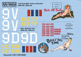 Warbird Decals 1/48 B25J That's All-Brother, Briefing Time