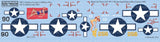 Warbird Decals 1/72 PBY5 Catalina Black Cat Frisco Gal VP11 Riviere Sepik Papua New Guinea 1943, Jumpie Lt William Price VP72 Funfuti July 1944