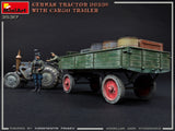 MiniArt Military 1/35 German D8506 Military Tractor w/Cargo Trailer Kit