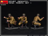 MiniArt Military 1/35 WWII Soviet Infantry Tank Riders Set 1 (4) Kit