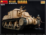 MiniArt Military 1/35 M3 Lee Mid Production Sahara Tank w/5 Crew Kit
