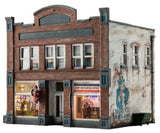 N Built-N-Ready Records & Recruiting 2-Story Building LED Lighted