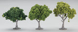 Woodland Scenics Ready Made Trees Value Pack- 2" - 3" Mixed Green Deciduous (23)