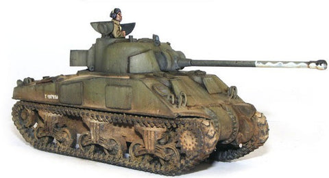 Warlord Games 28mm Bolt Action: WWII Sherman Firefly Medium British Tank w/Commander (Resin w/Metal Parts) (D)