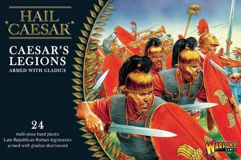 Warlord Games 28mm Hail Caesar: Caesar's Legions w/Gladius (24) (Plastic)