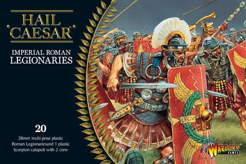 Warlord Games 28mm Hail Caesar: Imperial Roman Legionaries (22) w/Scorpion Catapult Kit