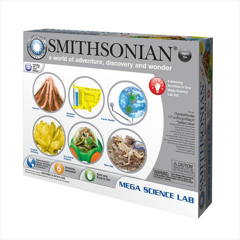Natural Science Industries Smithsonian Mega Science Lab Kit