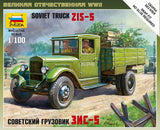 Zvezda Military 1/100 Soviet ZIS5 Truck Snap Kit