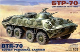 Zvezda Military 1/35 Soviet BTR70 Personnel Carrier Kit