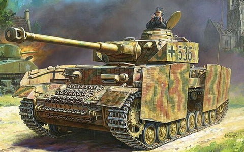 Zvezda Military 1/72 German Panzer IV Ausf H Medium Tank Kit