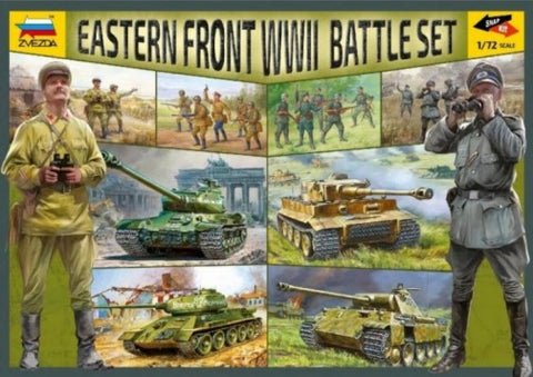 Zvevda Military 1/72 WWII Eastern Front Battle Diorama Set