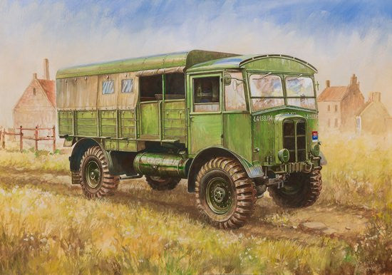 Zvezda Military 1/100 WWII British Matador Truck Snap Kit
