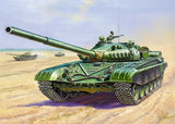 Zvezda Military 1/100 Soviet T72B Main Battle Tank Snap Kit